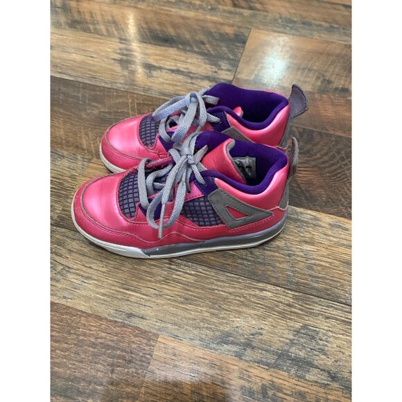 Nike Jordan 4 Retro Pink Foil size‎ 9.5c - Picture 3 of 6